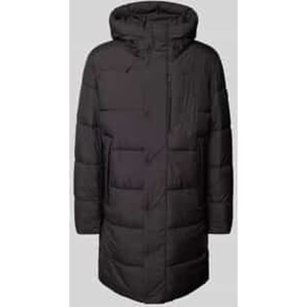 Gewatteerd jack met labeldetail, model 'DAMON’