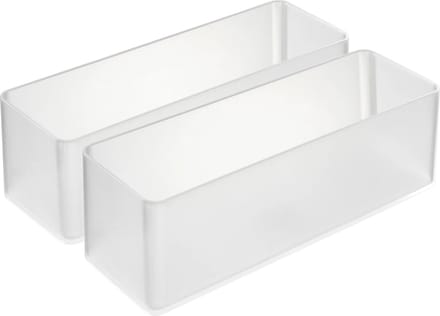Yamazaki Stapelbare Lade Organizer - diep | smal - Tower - Wit