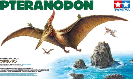 Tamiya Modelbouwpakket Militaire voertuigen - 60204 Pteranodon - Prehistoric World Series NO.4 Plastic - 1:35 - Modelbouw