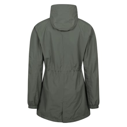 Mountain Warehouse Vrouwen/Dames Regenval Waterdichte Jas (Groen)