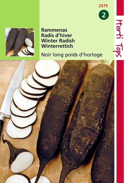 2 stuks - Hortitops - Ramenas Poids D Horloge Type Lange Zwarte