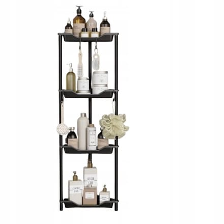 Merkloos Merkloze Hoek Douche Organizer - 3 Niveaus, 103cm Hoog