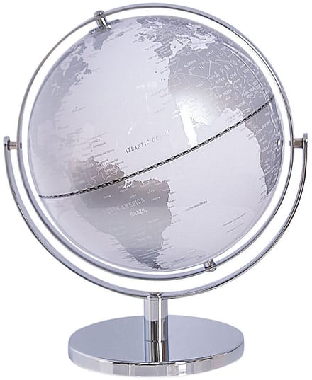 DRAKE - Globe - Zilver - Synthetisch materiaal