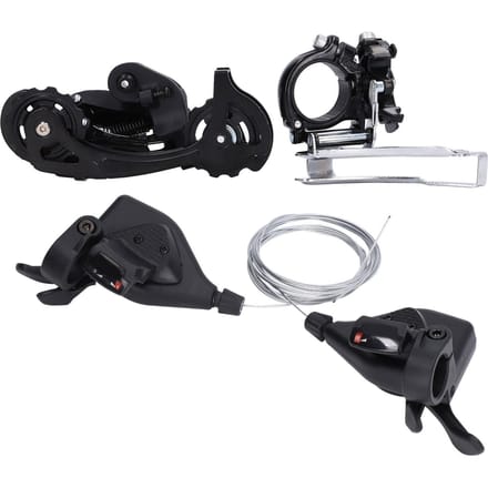 WAKE 30 Speed Groepset 3x10 Speed Schakelhendel Voor- en Achterderailleur Set voor Mountainbike black