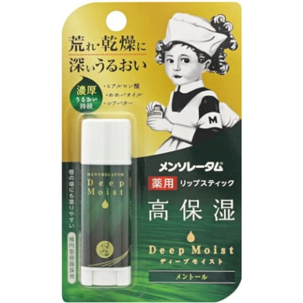 Rohto Mentholatum - Deep Moist Lip Balm - 4.5g - Menthol