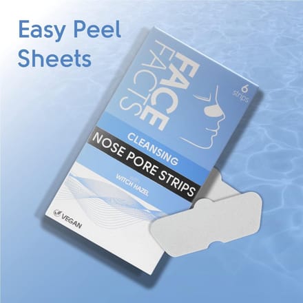 Face Facts | Nose Pore Strips Cleansing - 6 pieces - Vegan