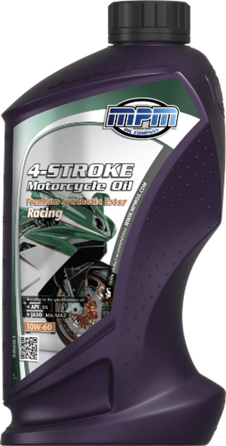 MPM 4-Takt Motorfiets Motorolie 10W60 - 1 liter