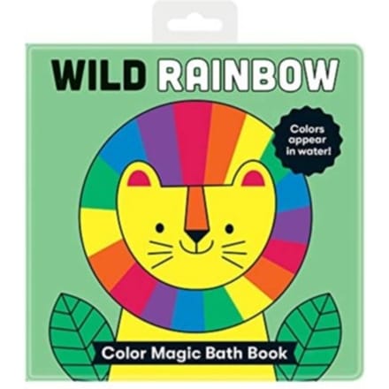 Wild Rainbow Color Magic Bath Book - Mudpuppy