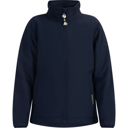 Schmuddelwedda Softshelljack - gerecycled materiaal Meisje marine
