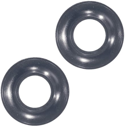 Badkuip Afvoer Pakking - Badstop Rubberen Ring - Lekkages Voorkomen - Rubberen Constructie - 3 inch - Zwart