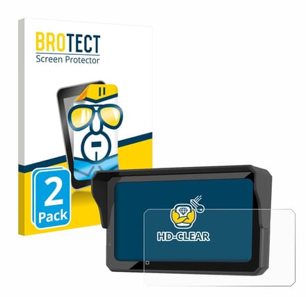 BROTECT - Screenprotector voor Carpuride W602BS Pro - Folie Beschermfolie transparant 2 Stuks