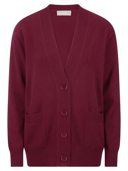 Vest 100% kasjmier Van include rood