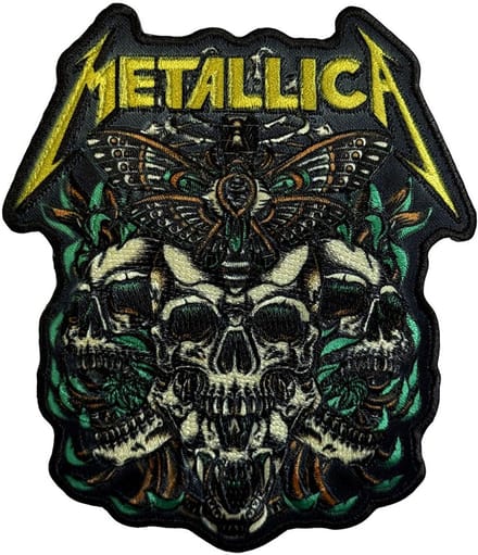 Metallica Moth Into Flame - Patch