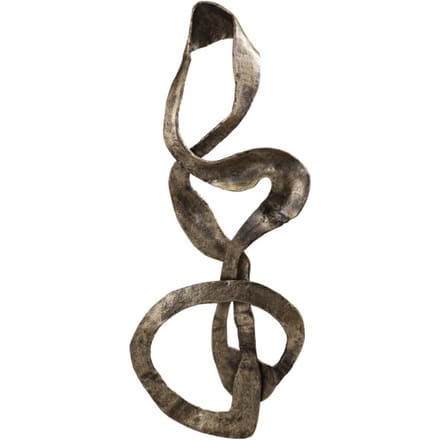 PTMD Wandpaneel Neven - 116x50x16 cm - Aluminium - Goud