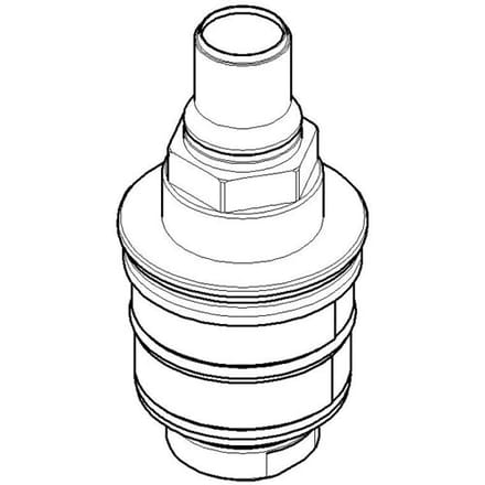 Dornbracht thermostat cartridge 3/4" for interchanged connections