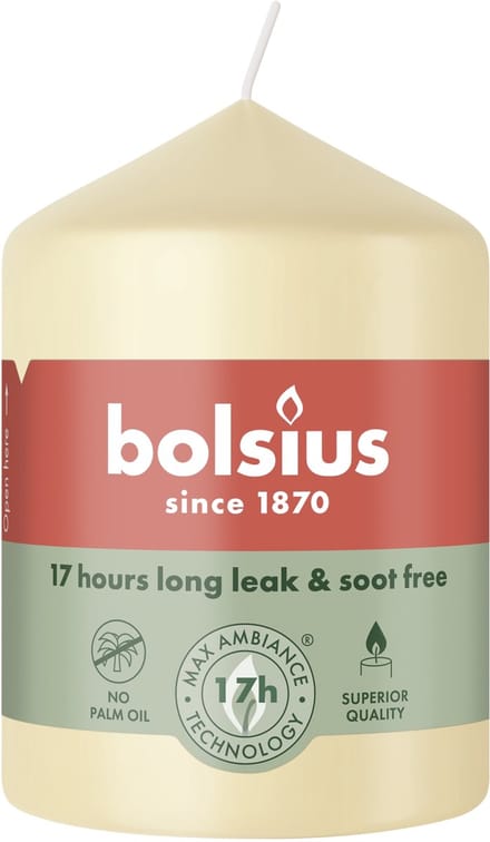 Bolsius Stompkaars 80/58 Beige (1 stuk)