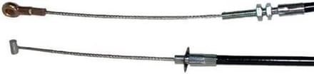 Stopkabel Grasmaaier - Remkabel - Onderhoud Gazon - Exacte Pasvorm - 1660mm Lengte - Zwart