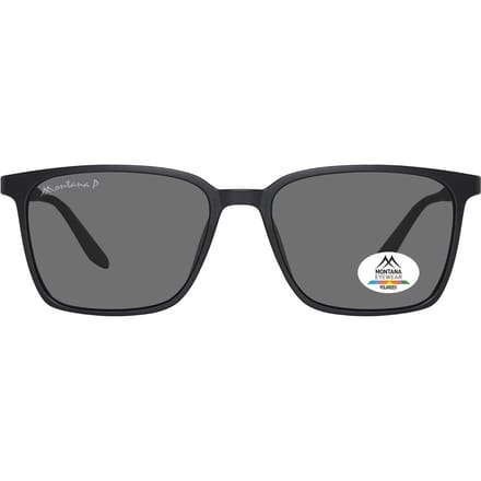 Montana Square Unisex Mat Zwart Rook Gepolariseerd MP186