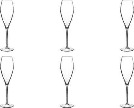 Luigi Bormioli Atelier Champagneglas Groot - 270 ml - 6 stuks