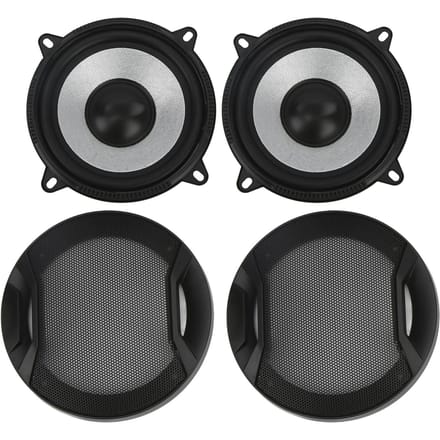 2PCS Haut-parleur Tweeter Audio de Voiture 89dB Son Plus Fort Noir 4 Ohms pour Système Sonore gray