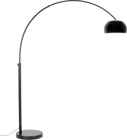 Zuiver Metal Bow Vloerlamp/ Booglamp Zwart