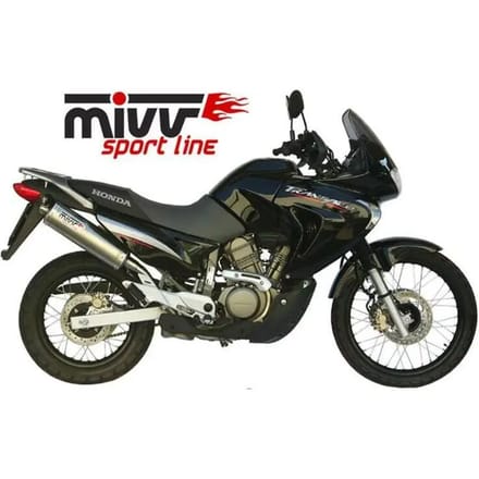 Motorfietsuitlaat demper Mivv Oval Classic Honda XL650V Transalp