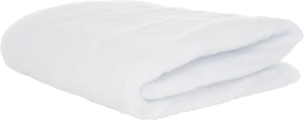 Anna's Collection Sneeuwdeken/sneeuwtapijt - wit- brandvertragend polyester - 100 x 100 cm