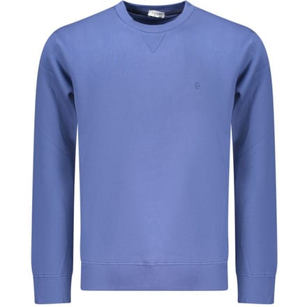 Coveri Moving Blauwe Katoenen Heren Sweatshirt