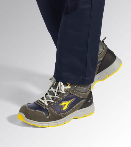 Diadora RUN MID S3S FO SR C. Rock/INSIGNIA BLUE 35
