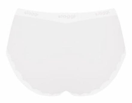 Sloggi Invisible Supreme Midi - Dames - wit - maat 46