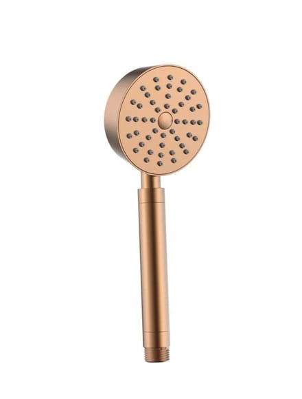 DutchLine - Luxe Handdouche - 90mm – Geborsteld koper