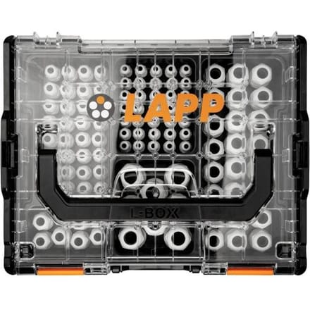 LAPP 53110050 Wartel assortiment Stootvast Kunststof Zilver-grijs 1 set(s)