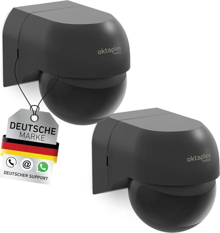 Bewegingssensor Draaibaar 180° Buiten IP44 230V met 10m Bereik