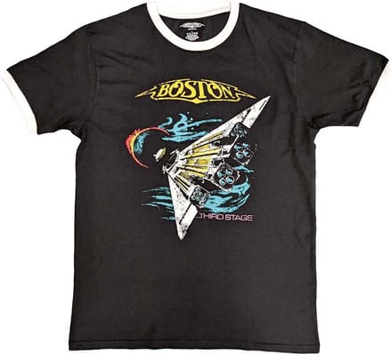 Boston - US Tour '87 Heren T-shirt - L - Zwart