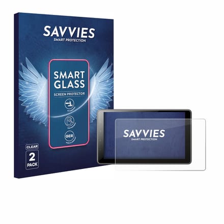 2 Stuks Savvies Screenprotector - geschikt voor Pioneer SPH-EVO950DAB - beschermfolie glas transparant