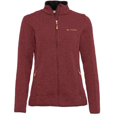 Vaude Rienza Iv Fleece Met Volledige Rits Rood 36 Vrouw