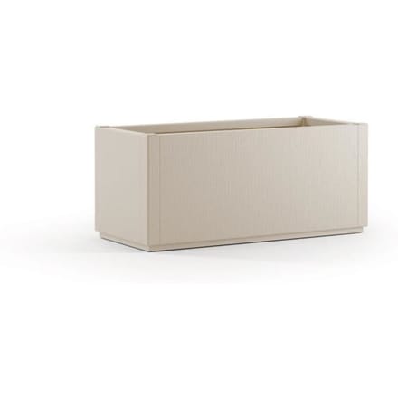 STEFANPLAST Bloembak/Plantenbak ETHICA rechthoekig 80 L - 80x36xh 35 cm - Kreta