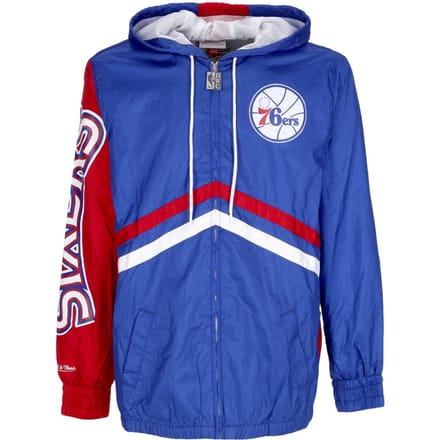 Herenwindjack Nba Onmiskenbaar windjack met volledige ritssluiting Hardwood Classics Phi76e