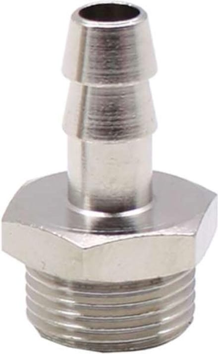 "Pilaar met slangtule 1/4"" buitendraad 8mm slangtule"