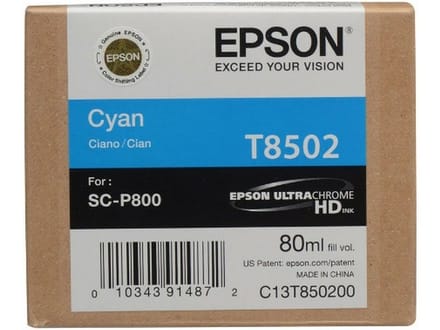 Epson T8502 inktcartridge cyaan (origineel)