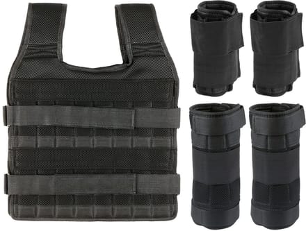 Dailygoods - Gewogen Vest voor Krachttraining - Verstelbaar tot 35 Kg