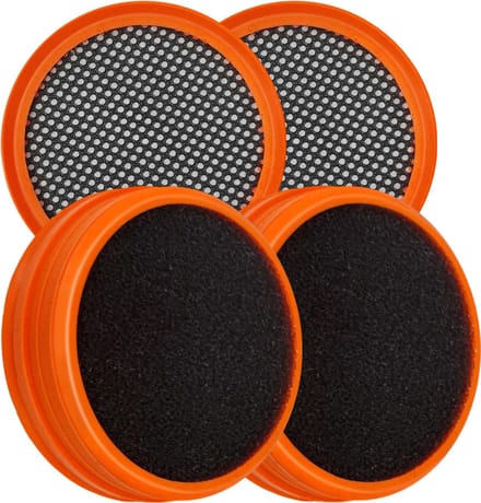 MTEC SpeedPro Serie - HEPA Filtrset - 4 Stuks - Met Schoonmaakborstel