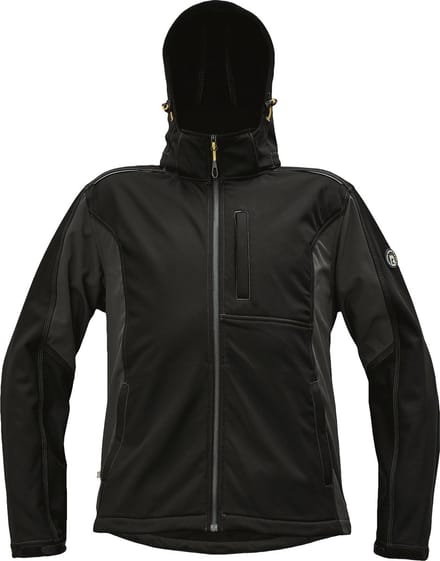 Cerva Dayboro Softshell jack zwart maat S
