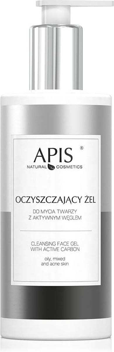 Zuiverende gezichtsreinigingsgel met geactiveerde houtskool 300ml