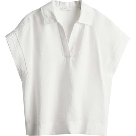 Regular fit blouse met korte mouwen van modalmix model 'Sinula'