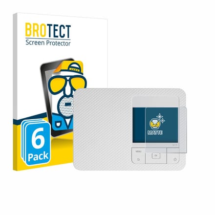 BROTECT - Screenprotector voor Canon Selphy CP1500 Mini - Folie Beschermfolie matte 6 Stuks