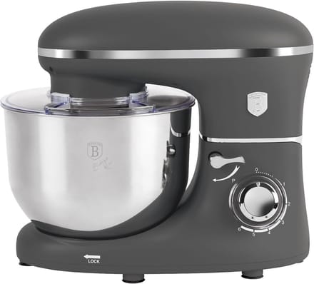 Keukenmachine - Multifunctioneel Apparaat - Voedselbereiding - Krachtige Motor - 6 Liter Kom - Antraciet