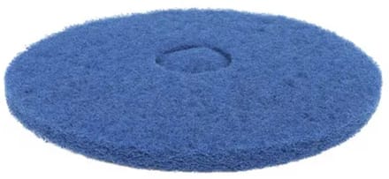 Schrobmachinepad 14 inch blauw (356 mm)