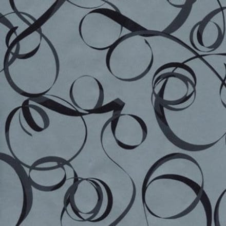 Universeel Inpakpapier Zilver-Zwart – 50 cm × 200 m – 80 g/m² glanzend – Cadeaupapier