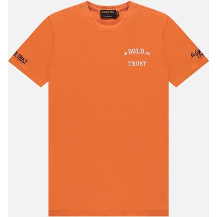 In Gold We Trust The Pusha Orange Größe: S | Hemden Outlet | Unisex | Orange